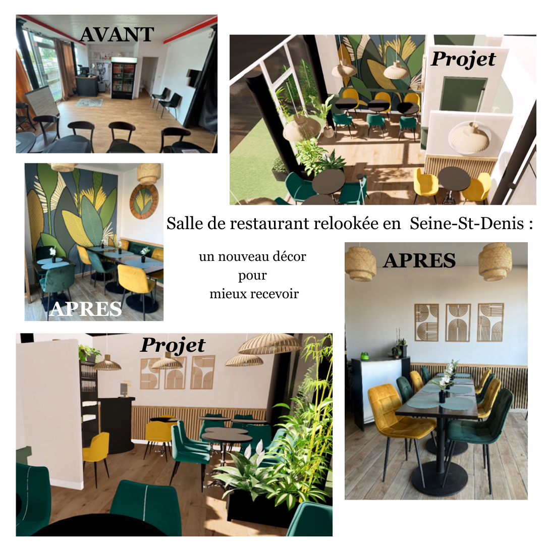 Décor Restaurant Idée Déco 3D