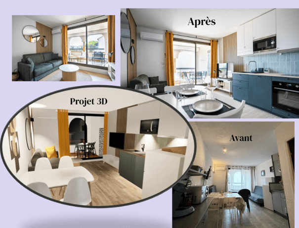 Idée Déco 3D Airbnb
